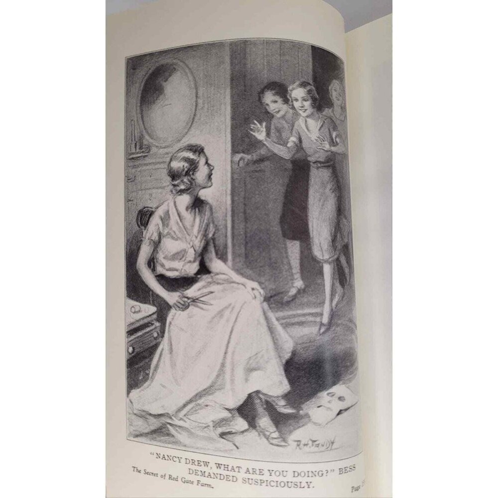Nancy Drew Mystery Secret Of Red Gate Farm Original Text Hardcover Applewood - Picture 3 of 12